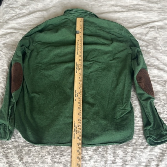 J Crew Mercantile Men’s Green Shirt Large - Picture 6 of 6
